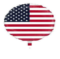 Round USA (Helium) - 18 Inches