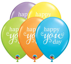 Simply Happy You Day Latex Balloon (Helium/Air Filled) - 11 Inches