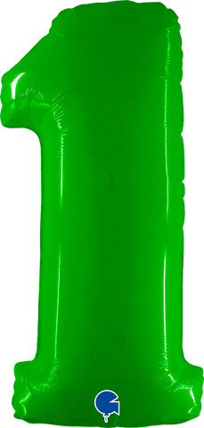 Number 1 Hot Lime Fluo (Helium) - 40 Inches