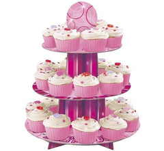 Paper Cupcake Tree Cupcake Party Pink-1pc