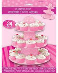 Paper Cupcake Tree Cupcake Party Pink-1pc