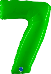 Number 7 Hot Lime Fluo (Helium) - 40 Inches