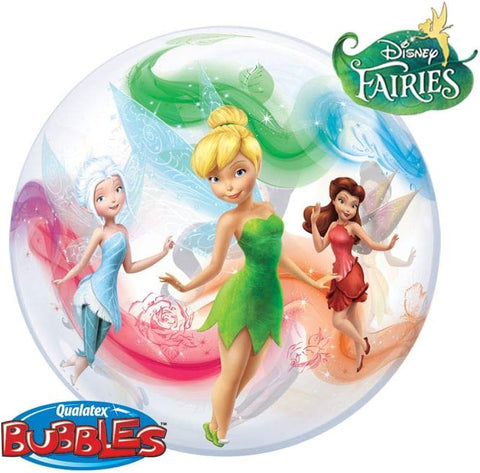 Bubble Balloon Disney Tinkerbell (Helium) - 22 Inches