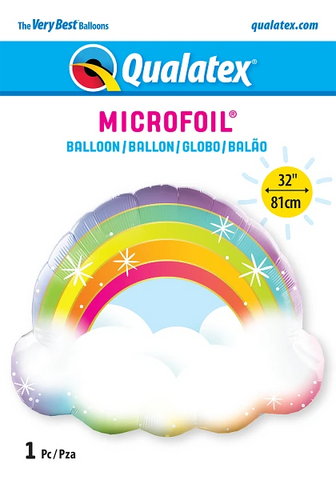 Rainbow Cloud (Helium) - 32 Inches