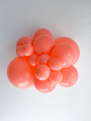 Pastel Coral Balloon (Helium/Air Filled) - 17 Inches