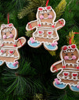 Cookie Girl Soft Ceramic Ornament- 1Pc