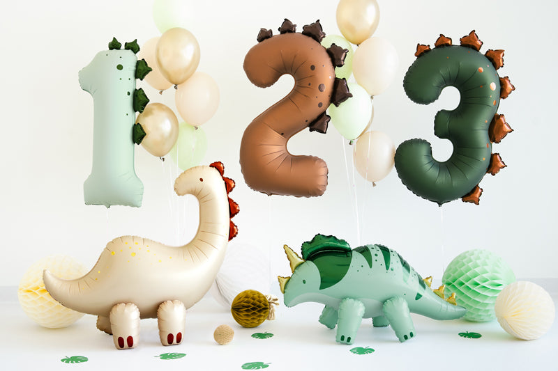 Standing Foil Balloon Brontosaurus