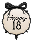 Foil Balloon Pill Happy ''18'' 47.5x45 cm