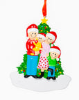 Personalised Ceramic Resin Ornament Now we are 4-1 pc