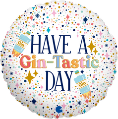 Round Have A Gin-Tastic Day (Helium) - 18 Inches