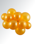 Metallic Gold Latex Balloon (Helium/Air Filled) - 11 Inches