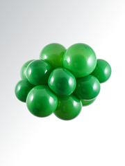 Green Latex Balloon (Helium/Air Filled) - 11 Inches