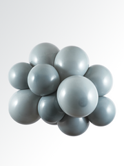 Gray Latex Balloon (Helium/Air Filled) - 11 Inches