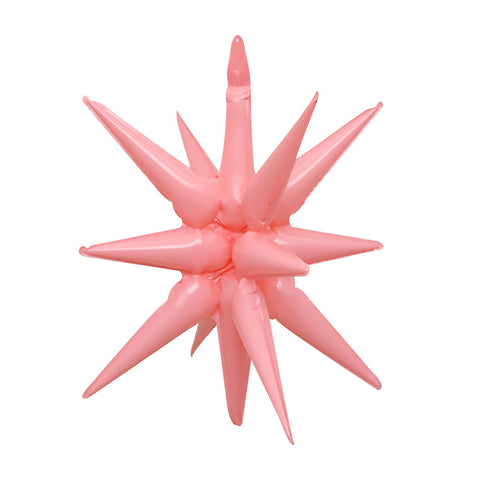 Neon Pink Starburst (Air-Filled)- 21 Inches