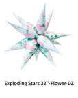 Flower Starburst (Air-Filled)- 21 Inches