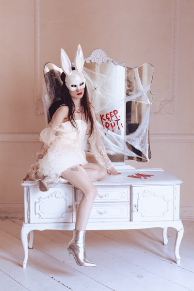 Bunny Mask White