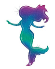 Glitter Mermaid (Helium) - 45 Inches