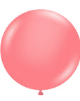 Pastel Coral Balloon (Helium/Air Filled) - 36 Inches