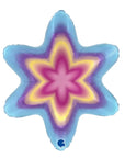 Star Lilac Aura (Helium)- 18 Inches