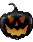 Black Jack Pumpkin (Helium) -35 Inches