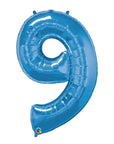 Number 9 (Helium) - 34 Inches