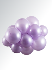 Pearl Lavender Latex Balloon (Helium/Air Filled) - 11 Inches