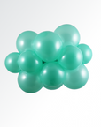 Pearl Mint Green Latex Balloon (Helium/Air Filled) - 11 Inches