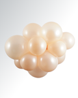 Pearl Peach Latex Balloon (Helium/Air Filled) - 11 Inches