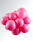 Rose Latex Balloon (Air Filled) - 5 Inches