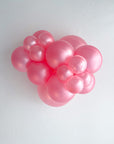 Shimmer Pink Latex Balloon (Air Filled) - 5 Inches