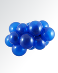 Sapphire Blue Latex Balloon (Helium/Air Filled) - 11 Inches