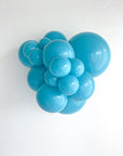 Turquoise Latex Balloon (Helium/Air Filled) - 11 Inches