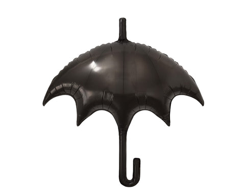 Black Umbrella Super Shape  (Helium) - 32 Inches