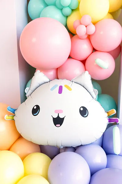 Gabby's Dollhouse Cakey Foil Balloon (Helium)- 26*18 Inches