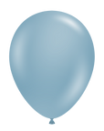 Pastel Blue Slate Balloon (Helium/Air Filled) - 17 Inches