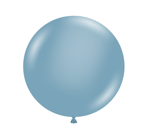 Pastel Blue Slate Balloon (Helium/Air Filled) - 36 Inches