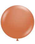 Pastel Burnt Orange Balloon (Helium/Air Filled) - 36 Inches