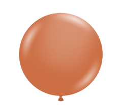 Pastel Burnt Orange Balloon (Helium/Air Filled) - 36 Inches