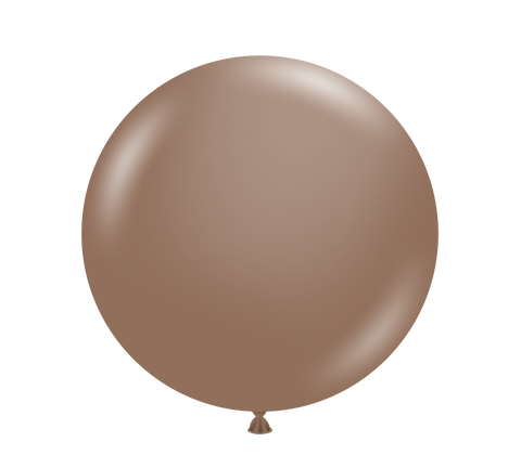 Pastel Cocoa Balloon (Helium/Air Filled) - 36 Inches