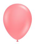 Pastel Coral Latex Balloon (Helium/Air Filled) - 11 Inches