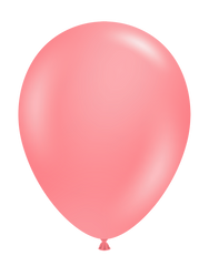 Pastel Coral Balloon (Helium/Air Filled) - 17 Inches