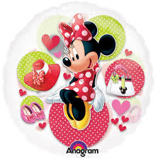 Minnie Mouse See Thru (Helium) - 26 Inches