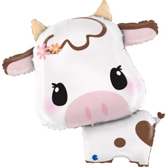 Cute Cow Helium - 25 Inches