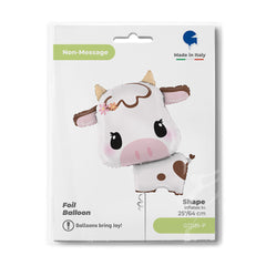 Cute Cow Helium - 25 Inches