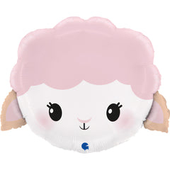 Cute Sheep Helium - 19 Inches