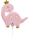 Pink Dino mini (Air-Filled) - 14 Inches