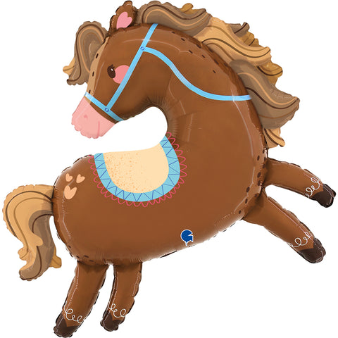 Lovely Horse Helium - 37 Inches