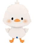 White Duckling Single- 25 Inches