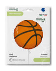 Round  Basket Ball (Helium) - 18 Inches