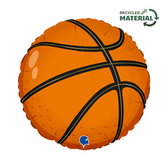 Round  Basket Ball (Helium) - 18 Inches